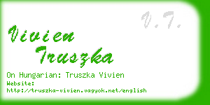 vivien truszka business card